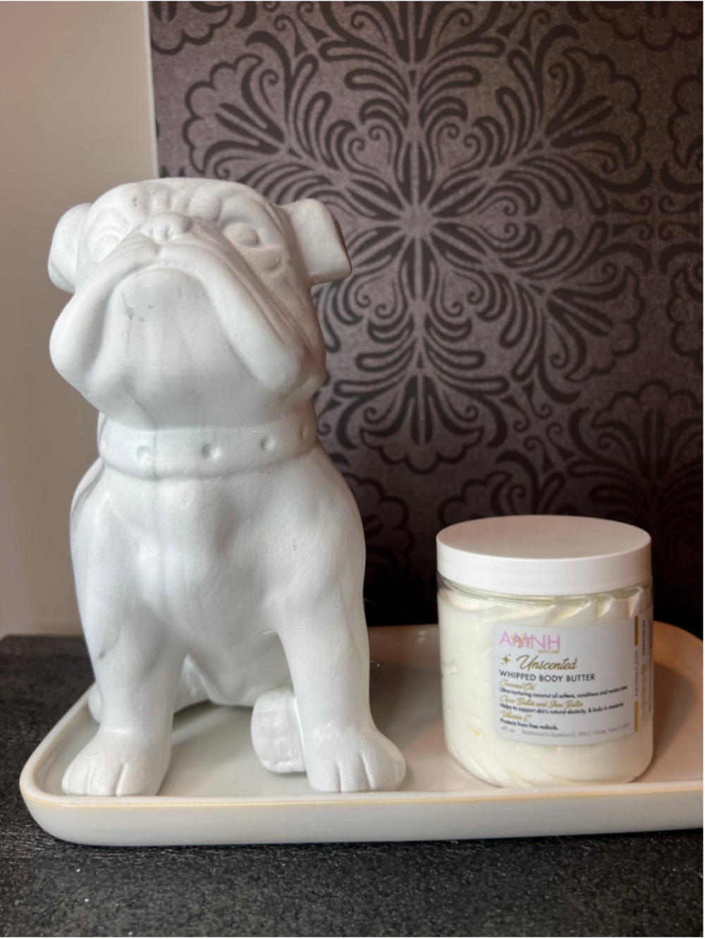 Aminah Skin Care Unscented Whipped Body Butter
